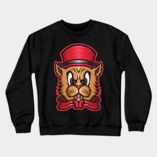 Orozco Design Kitty Crewneck Sweatshirt